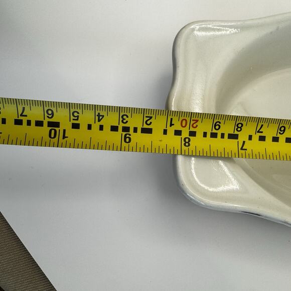 HALL White Oval Individual Au Gratin Casserole‎ Dish w/ Handles USA Vintage 8" - Picture 6 of 6